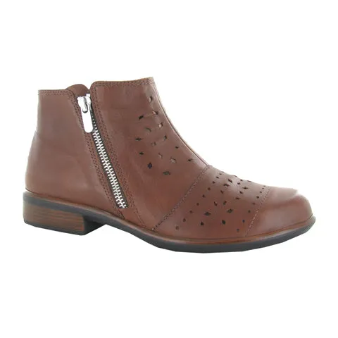 Naot Matagi Ankle Boot (Women) - Chestnut Leather/Glass Brown